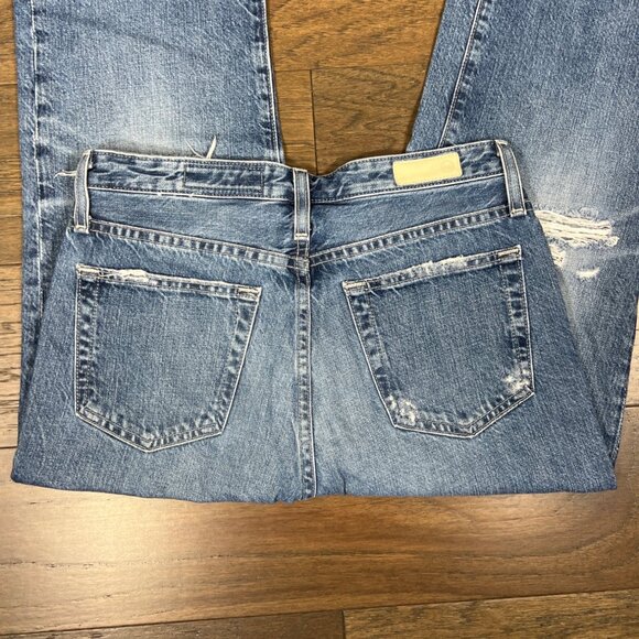 AG ADRIANO GOLDSCHMIED Alexis Boot Cut Raw Hem Jean Sz 27R AG-49807 EUC - Picture 4 of 8